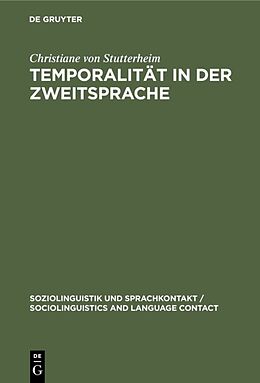 E-Book (pdf) Temporalität in der Zweitsprache von Christiane von Stutterheim