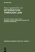 PDF Legal Harmonization and the Business Enterprise von Richard M. Buxbaum, Klaus J. Hopt