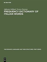 E-Book (pdf) Frequency dictionary of Italian words von Alphonse Juilland, Vicenzo Traversa