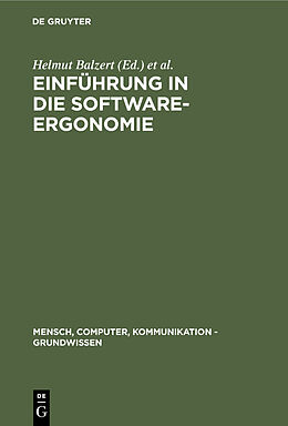 E-Book (pdf) Einführung in die Software-Ergonomie von 