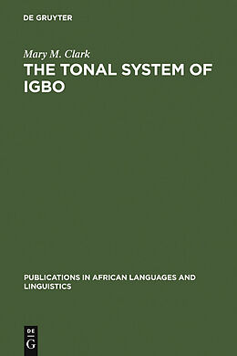 E-Book (pdf) The Tonal System of Igbo von Mary M. Clark