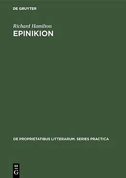 E-Book (pdf) Epinikion von Richard Hamilton
