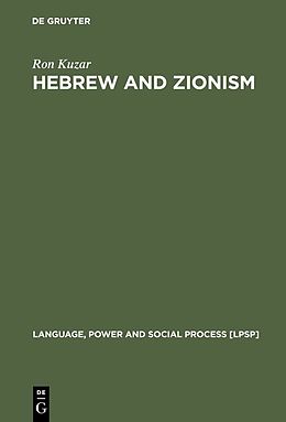 eBook (pdf) Hebrew and Zionism de Ron Kuzar