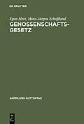 E-Book (pdf) Genossenschaftsgesetz von Egon Metz, Hans-Jürgen Schaffland