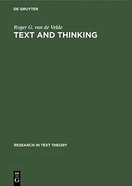 PDF Text and Thinking von Roger G. van de Velde