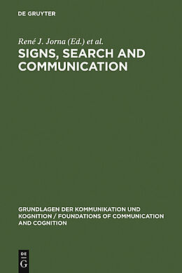 E-Book (pdf) Signs, Search and Communication von 