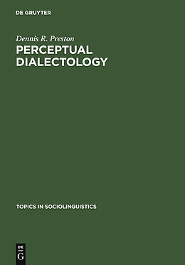 eBook (pdf) Perceptual Dialectology de Dennis R. Preston