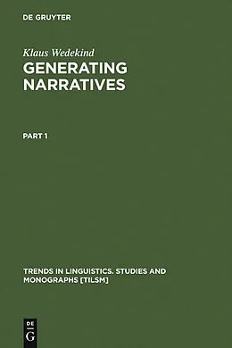 E-Book (pdf) Generating Narratives von Klaus Wedekind