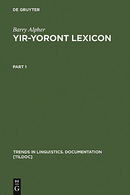 eBook (pdf) Yir-Yoront Lexicon de Barry Alpher