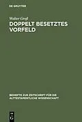 E-Book (pdf) Doppelt besetztes Vorfeld von Walter Groß