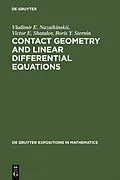 PDF Contact Geometry and Linear Differential Equations von Vladimir E. Nazaikinskii, Victor E. Shatalov, Boris Yu. Sternin
