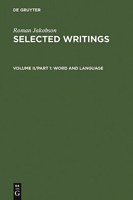 E-Book (pdf) Word and Language von Roman Jakobson