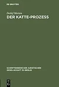 E-Book (pdf) Der Katte-Prozeß von Detlef Merten