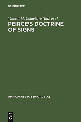 eBook (pdf) Peirce's Doctrine of Signs de 