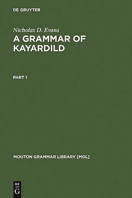 eBook (pdf) A Grammar of Kayardild de Nicholas D. Evans