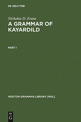 E-Book (pdf) A Grammar of Kayardild von Nicholas D. Evans