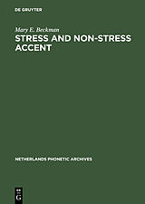 eBook (pdf) Stress and Non-Stress Accent de Mary E. Beckman