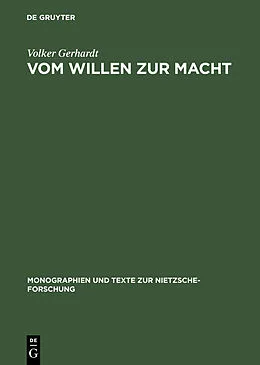 E-Book (pdf) Vom Willen zur Macht von Volker Gerhardt