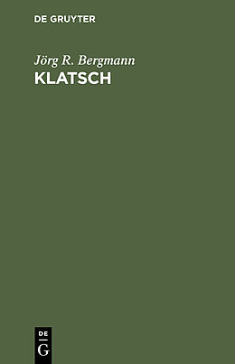 E-Book (pdf) Klatsch von Jörg R. Bergmann