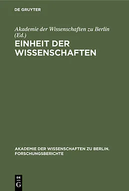 PDF Einheit der Wissenschaften von 