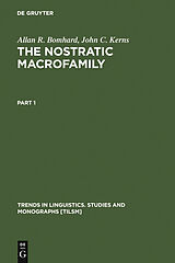 eBook (pdf) The Nostratic Macrofamily de Allan R. Bomhard, John C. Kerns