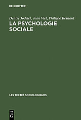 eBook (pdf) La psychologie sociale de Denise Jodelet, Jean Viet, Philippe Besnard