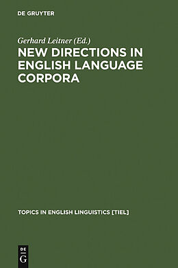 eBook (pdf) New Directions in English Language Corpora de 