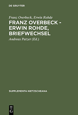 E-Book (pdf) Franz Overbeck  Erwin Rohde, Briefwechsel von Franz Overbeck, Erwin Rohde