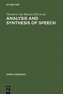 E-Book (pdf) Analysis and Synthesis of Speech von 