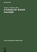 E-Book (pdf) Studies by Einar Haugen von 