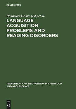E-Book (pdf) Language acquisition problems and reading disorders von 