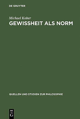 E-Book (pdf) Gewissheit als Norm von Michael Kober