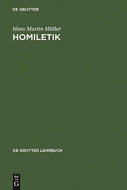 E-Book (pdf) Homiletik von Hans Martin Müller