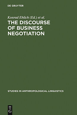 E-Book (pdf) The Discourse of Business Negotiation von 