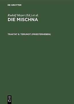 E-Book (pdf) Die Mischna. Zeraim / Terumot (Priesterheben) von 