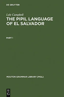 E-Book (pdf) The Pipil Language of El Salvador von Lyle Campbell