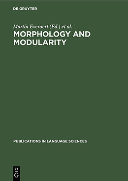 E-Book (pdf) Morphology and Modularity von 