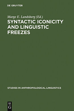 eBook (pdf) Syntactic Iconicity and Linguistic Freezes de 