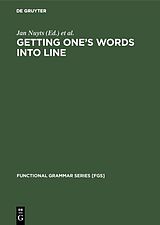 eBook (pdf) Getting One's Words into Line de 