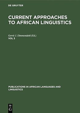 E-Book (pdf) Current Approaches to African Linguistics. Vol 3 von 