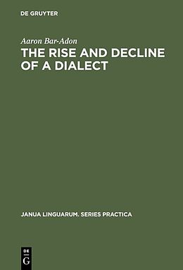 eBook (pdf) The Rise and Decline of a Dialect de Aaron Bar-Adon