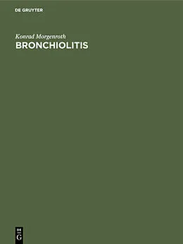 PDF Bronchiolitis von Konrad Morgenroth