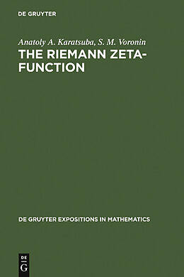 E-Book (pdf) The Riemann Zeta-Function von Anatoly A. Karatsuba, S. M. Voronin
