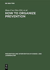 eBook (pdf) How to Organize Prevention de 