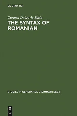 E-Book (pdf) The Syntax of Romanian von Carmen Dobrovie-Sorin