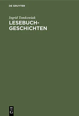 E-Book (pdf) Lesebuchgeschichten von Ingrid Tomkowiak