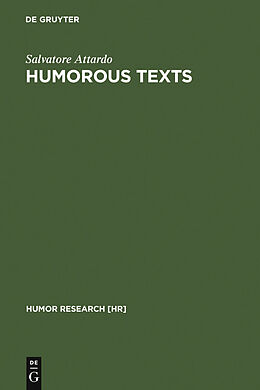 E-Book (pdf) Humorous Texts von Salvatore Attardo