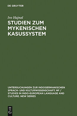 E-Book (pdf) Studien zum mykenischen Kasussystem von Ivo Hajnal