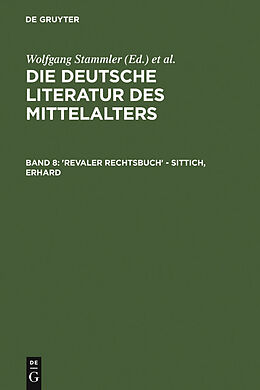 E-Book (pdf) Die deutsche Literatur des Mittelalters / 'Revaler Rechtsbuch' - Sittich, Erhard von 
