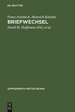 E-Book (pdf) Briefwechsel von Franz Overbeck, Heinrich Köselitz